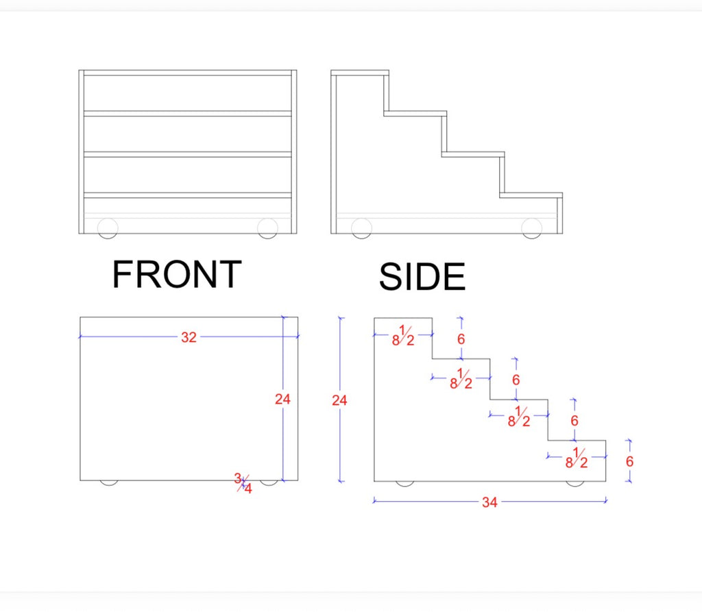 Display Steps (Low Profile Wheels)