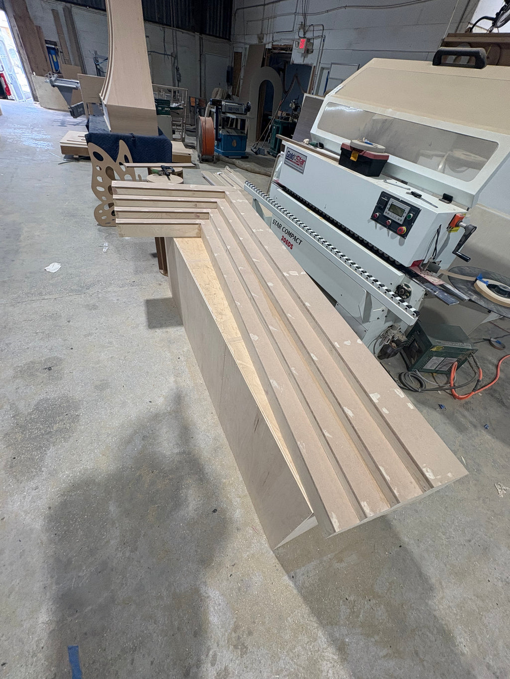 3D Square Layered Walk-through Install (Two-Parts) Backdrop