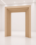 3D Square Layered Walk-through Install (Two-Parts) Backdrop