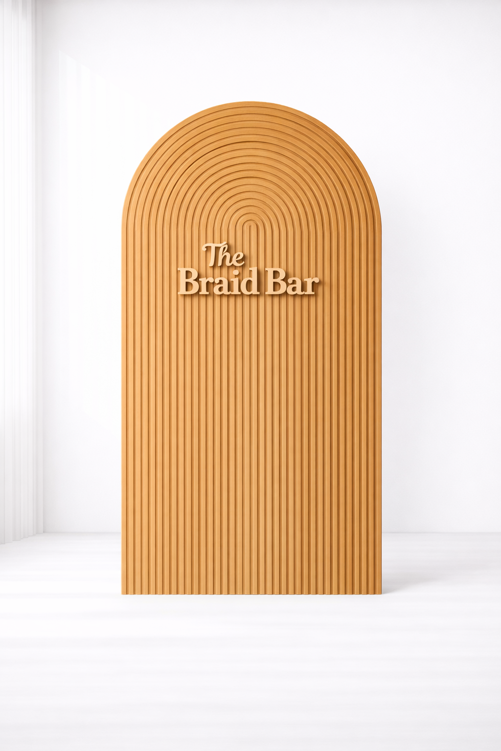 Ripple Wall Arch (Straight Non-folding) Backdrop