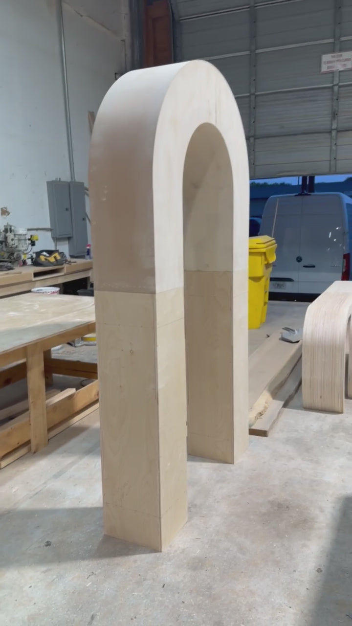 Hollow 3D Arch (Collapsing-3 pieces)